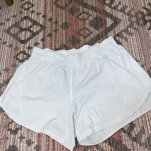 White Lululemon Shorts